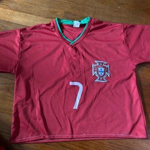 Ronaldo soccer jersey